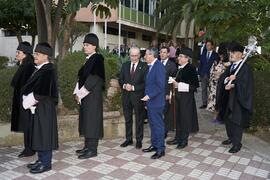 Cortejo académico. Imposición de la Medalla de Oro de la Universidad de Málaga a Junta de Andaluc...