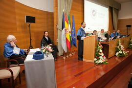 Investidura como Doctor "Honoris Causa" de Jean-Marie Lehn por la Facultad de Ciencias de la Universidad de Málaga. Edificio del Rectorado. Junio 2015