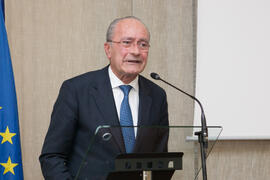 Francisco de la Torre en la clausura del 50 Aniversario de la Facultad de Económicas. Facultad de...