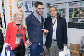 Estand de Diputación de Málaga. Jornadas de Puertas Abiertas de la Universidad de Málaga. Complej...