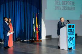 Pedro Montiel. Gala del Deporte Universitario 2019. Escuela Técnica Superior de Ingeniería de Tel...