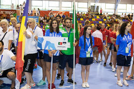 Ceremonia de apertura del Campeonato del Mundo Universitario de Balonmano. Antequera. Junio de 2016