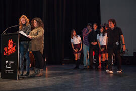 Ensayos para la Gala Inaugural de la XXIV edición de Fancine de la Universidad de Málaga. Teatro ...