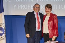 Toma de posesión de Alicia Marchant Rivera como catedrática del Área de Ciencias y Técnicas Historiográficas de la Universidad de Málaga. Paraninfo. Diciembre de 2022