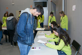 Entrega de acreditaciones y documentación. 7º Congreso Internacional de Actividad Física Deportiv...