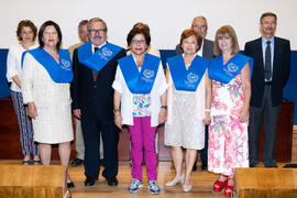 Graduación del curso del Aula de Mayores de la Universidad de Málaga. Paraninfo. Junio de 2019