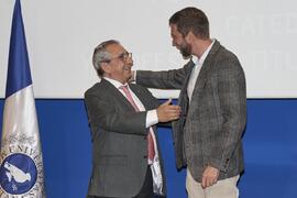 Toma de posesión de Rick Visser como profesor titular del Área de Fisiología de la Universidad de Málaga. Toma de posesión de nuevos catedráticos y profesores titulares de la Universidad de Málaga. Paraninfo. Noviembre de 2023