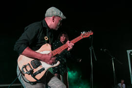 Concierto de Dry Martina. Festival Benéfico en los Baños del Carmen. Cursos de Verano de la Universidad de Málaga. Málaga. Julio de 2018