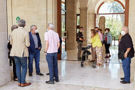 Visita a la exposición "Eugenio Chicano Siempre". Museo de Málaga. Junio de 2021