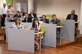 Asistentes. XI Reunión Anual de Vicerrectores de Administración y Finanzas. Edificio del Rectorado. Septiembre de 2015