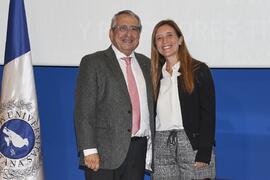 Toma de posesión de Isabel de la Bandera Cascales como profesora titular del Área de Teoría de la Señal y Comunicaciones de la Universidad de Málaga. Toma de posesión de nuevos catedráticos y profesores titulares de la Universidad de Málaga. Paraninfo. Noviembre de 2023