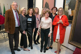 Presentación del cuadro de la rectora Adelaida de la Calle en la Galería de Rectores de la Universidad de Málaga. Edificio del Rectorado. Marzo de 2019