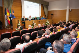 Discurso de investidura como Doctor "Honoris Causa" de Jean-Marie Lehn por la Facultad de Ciencias de la Universidad de Málaga. Edificio del Rectorado. Junio 2015
