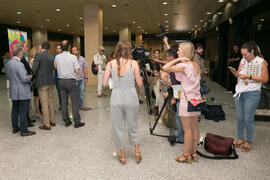 Momentos previos a la inauguración de los Cursos de Verano de la Universidad de Málaga. Marbella. Julio de 2018