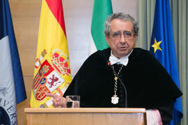 José Ángel Narváez en la investidura como Doctor "Honoris Causa" de José Emilio Navas p...