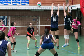 Partido femenino Universidad de Málaga - Universidad de A Coruña. Campeonato de España Universita...