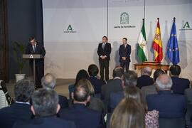 Discurso de Teodomiro López en su toma de posesión como Rector de la Universidad de Málaga. Palac...