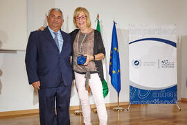 Homenaje al personal que cumple 25 años al servicio de la Universidad de Málaga y al personal jubilado. Paraninfo. Julio de 2013