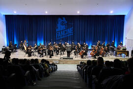 Concierto de Bandas Sonoras de la 31 edición de Fancine de la Universidad de Málaga. Auditorio de la Escuela Técnica de Ingeniería de Telecomunicaciones e Informática. Noviembre de 2021