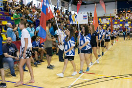 Ceremonia de clausura del Campeonato Europeo Universitario de Balonmano. Antequera. Julio de 2017