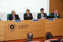 Inauguración de la X Tribuna España - Corea. Edificio del Rectorado. Octubre de 2015