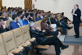 Conferencia de José María Gay de Liébana "La economía y las cuentas del fútbol europeo"...