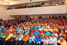 Apertura del Curso Académico 2013/2014 de la Universidad de Málaga. Complejo de Estudios Sociales y Comercio. Octubre de 2013