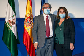 Toma de posesión de Maria de las Olas Palma García como nueva profesora titular del Área de Trabajo Social y Servicios Sociales de la Universidad de Málaga. Paraninfo. Diciembre de 2021