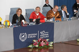 Acto Conmemorativo de los 40 años de la Universidad de Málaga. Escuela Técnica Superior de Ingeni...