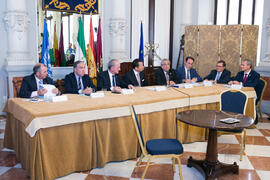 Presentación del Centro Internacional de Autoridades y Líderes. Ayuntamiento de Málaga. Julio de ...