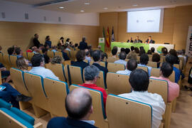 Reunión con el ministro de Ciencia, Innovación y Universidades, en el edificio The Green Ray. Cam...