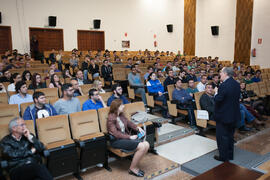 Conferencia de José María Gay de Liébana "La economía y las cuentas del fútbol europeo"...