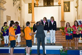 Clausura del Campeonato del Mundo Universitario de Golf en el Colegio de Santa María La Mayor, An...