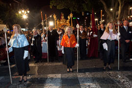 Estación de Penitencia de la Hermandad de los Estudiantes. Málaga. Marzo de 2015