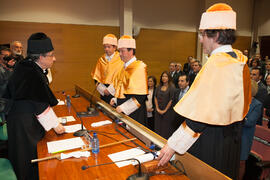 Investidura como Doctor "Honoris Causa" de Manuel Molina Lozano por la Facultad de Turi...