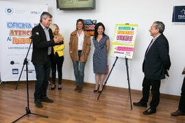 Inauguración de la Oficina de Atención al Estudiante de la Universidad de Málaga. Aulario Rosa de...