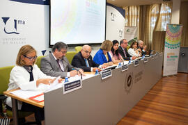 Presentación de la XIV edición de los Cursos de Verano de la Universidad de Málaga. Rectorado. Ma...