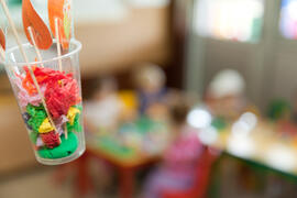 Detalle. Escuela Infantil Francisca Luque. Campus de Teatinos. Mayo de 2014