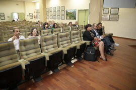 Asistentes. Inauguración del XXXI Encuentro Arethuse. Facultad de Ciencias Económicas y Empresariales. Septiembre de 2015
