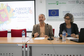 Francisco José Rodríguez y María Linarejos Cruz. Curso "Patrimonio y Turismo Cultural"....