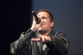 Narksoul. Ensayos para la Gala Inaugural de la XXIV edición de Fancine de la Universidad de Málaga. Teatro Cervantes. Noviembre de 2014