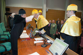 Investidura como Doctor "Honoris Causa" de Edmund Neugebauer por la Facultad de Medicina de la Universidad de Málaga. Edificio del Rectorado. Noviembre de 2016