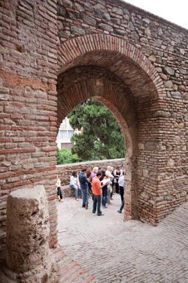 Visita anual de la conferencia de la RedOTRI en el centro histórico de Málaga. Junio de 2010