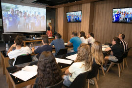 Taller «La nueva información deportiva en televisión». Curso "Comunicación deportiva". ...