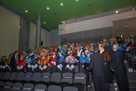 Asistentes al Acto Conmemorativo de los 40 años de la Universidad de Málaga. Escuela Técnica Supe...