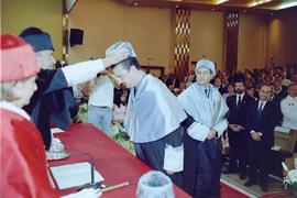 Apertura del Curso Académico 2002/2003 de la Universidad de Málaga. Paraninfo. Octubre de 2002