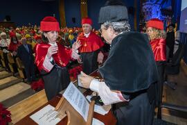 Investidura de Emilia Casas Baamonde como Doctora "Honoris Causa" por la Facultad de De...