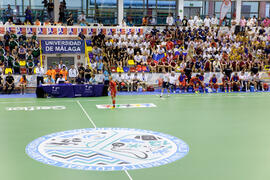 Partido Rusia contra Brasil. 14º Campeonato del Mundo Universitario de Fútbol Sala 2014 (FUTSAL)....