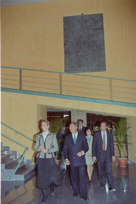 Inauguración de la Facultad de Psicología y la Biblioteca General por parte de la Infanta Elena. ...