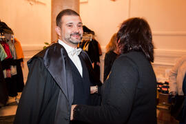 Estación de Penitencia de la Hermandad de los Estudiantes. Málaga. Marzo de 2013